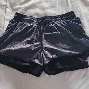 Women's Black Athletic Shorts